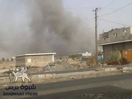 عاجل : قصف لواء عبود والمجمع الحكومي في الضالع