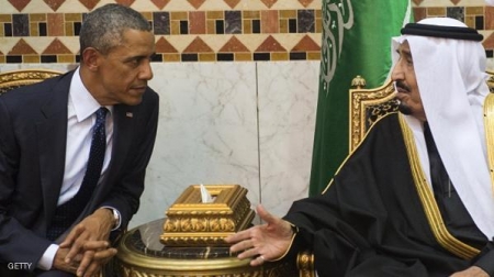 الملك سلمان وأوباما يبحثان تطورات اليمن هاتفيا
