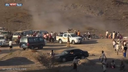 الحوثيون يواصلون إمداد جبهات القتال في جنوب اليمن