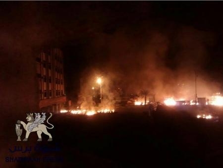 الطيران العربي يستهدف مستودعات نفط لأحد شركاء المخلوع صالح بالمعلا