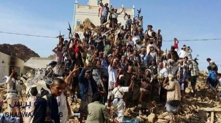 تطهير مدينة المصينعه من قوات الحرس الجمهوري والحوثيين ومقتل 82 منهم (صور)