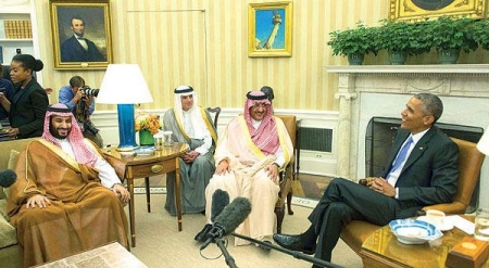ولي العهد السعودي عشية ‘‘كامب ديفيد‘‘: مع واشنطن سنتخطى المصاعب
