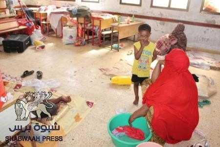 أوضاع النازحين في حضرموت تزداد بؤسا ووفيات في أوساطهم