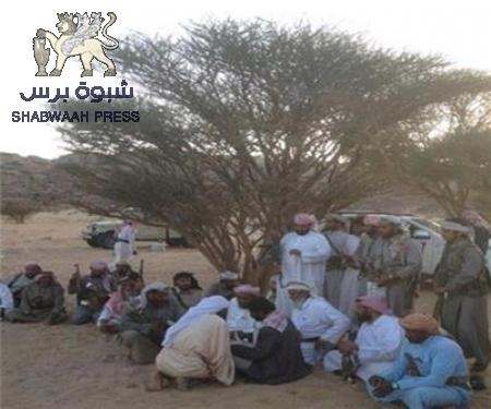 قبائل الصيعر وقبائل حضرمية ترفض تواجد ميليشيات الأحمر والمقدشي على أرضها وتعتبرها تكريسا لإحتلال حضرموت