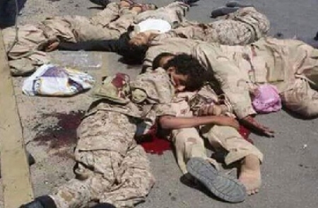 وصلت من محافظات الجنوب : أكثر من 100 جثة لمسلحي الحوثي تتكدس في مستشفى ذمار العام