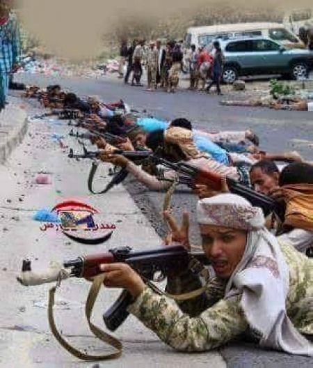 ما عجز عنه فريق برشلونه في 90 دقيقة حققته المقاومة اليمنية في 40 دقيقة (صور)