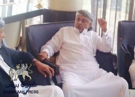 الشيخ عبدالله النسي محافظ شبوه يغادر الى عتق