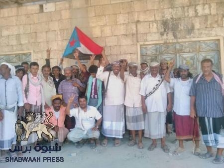 المقاومة الجنوبية بالمحفد تؤكد الاستمرار  في الثورة الجنوبية حتئ تحقيق كافة اهدافها .