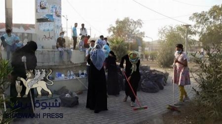 شباب عدن ينظفونها, حملة #هيا_ننظفها في ثاني أيامها