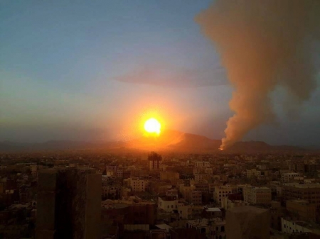غارات للتحالف على مواقع للحوثيين في مأرب