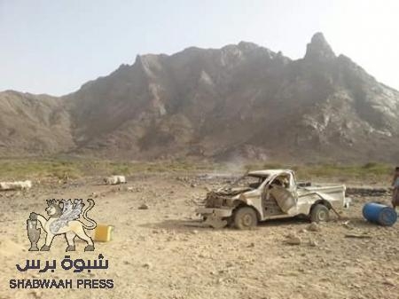 غارة جوية خاطئة تودي بحياة 6 أشخاص من رعاة النحل بشبوه