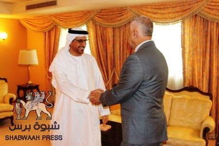 وزير الخارجية  يستقبل السفير الإماراتي لدى اليمن