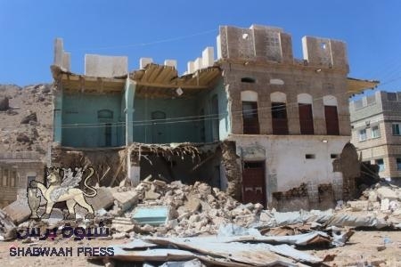 مرصد حضرموت لحقوق الانسان يرصد الاضرار التي حلت بمديرية حجر من تأثيرات اعصار شابالا
