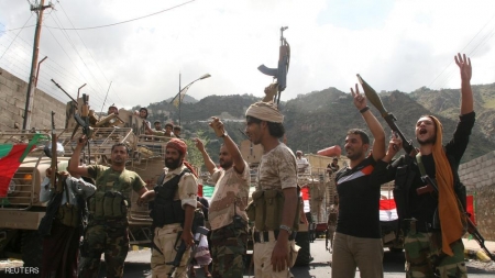 تقدم للقوات الشرعية في معركة تحرير تعز