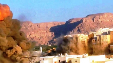 تعرض جثث مقاتلي داعش للحرق والتشويه في شبام
