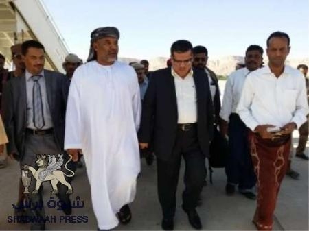 باحميد في اول تصريح صحفي بعد عودته الى حضرموت