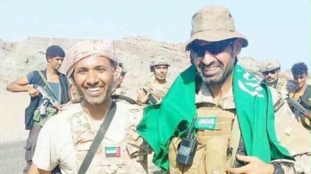 قوات التحالف تنعى عقيد ركن سعودياً وضابطاً إماراتياً استشهدا فجر الاثنين خلال متابعة سير عمليات تحرير تعز