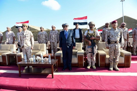 الرئيس هادي في أريتريا للإشراف على حفل تخرج دفعة عسكرية جديدة