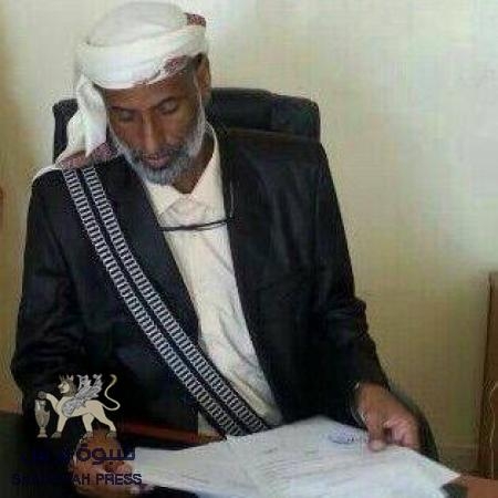 الشيخ السليماني القائم بأعمال محافظ شبوة يتعرض لوعكة صحية