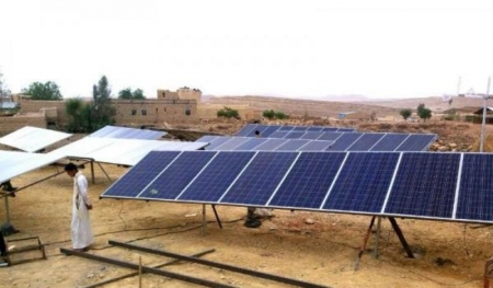 مشروع حيوي بالطاقة الشمسية برخية حضرموت