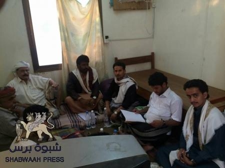 رئيس حلف قبائل حضرموت يلتقي مندوبي اتحاد الطلاب الحضارم بمحافظة عدن..