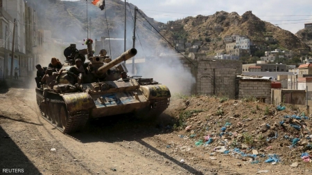 التحالف يستهدف المتمردين في صنعاء وتعز