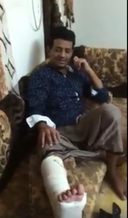 نداء إستغاثة من أحد جرحى الحرب الاخيرة