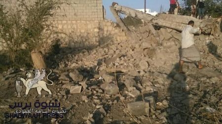 عناصر إرهابية تفجر مبنى الأمن المركزي بعاصمة لحج فجر اليوم