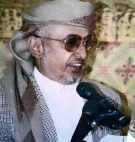 من على السرير الأبيض : يخاطب أبطال التحرير في عسيلان ويحثهم على الصمود