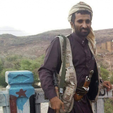 القيادي في مقاومة شبوه الشيخ عبدالعزيز الجفرير ينعي الشهيدان باهدى والخليفي