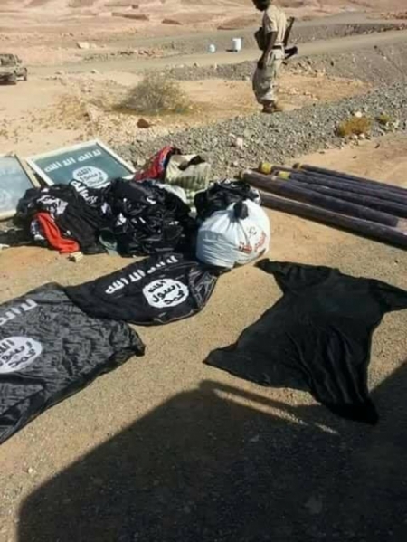 عمليات المداهمة في المكلا تكشف عن كميات هائلة من أسلحة القاعدة