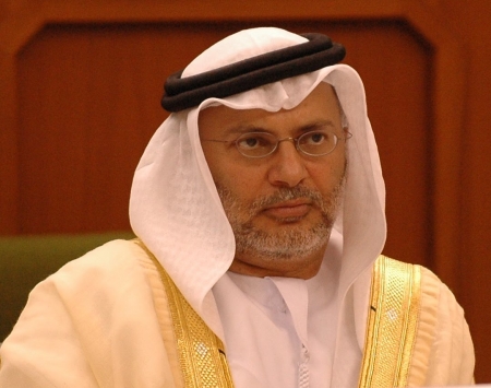 السيد الجفري يبعث برقية تعزية الى معالي الدكتور أنور قرقاش
