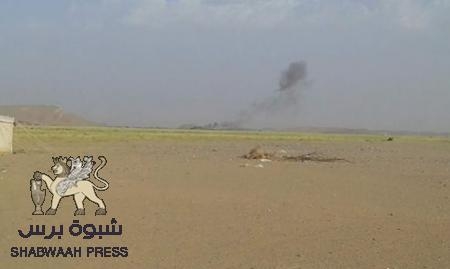 تفاصيل عن السيارة المستهدفة بغارة جوية بصحراء شبوه مساء السبت