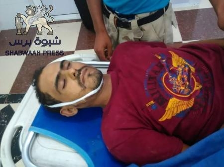 الضالع تشيع احد شهداءها في تفجير المكلا الارهابي