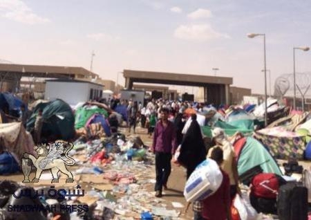 مالذي يجري في منفذ الوديعة يا حكومة الفساد (ملف صور)