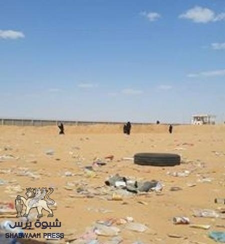 في منفذ الوديعه تهان الانسانية وتجتمع الشياطين