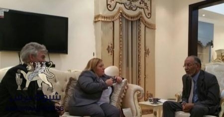 السيد الجفري يلتقي سفيرة الاتحاد الأوروبي لدى اليمن ويقدم وثائق متكاملة حول القضية الجنوبية