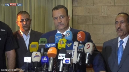 المبعوث الدولي يسلم الحوثيين ‘‘خطة سلام شاملة‘‘