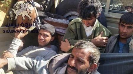 5 شهداء في معارك عسيلان وقتل وأسر عدد من الحوثيين