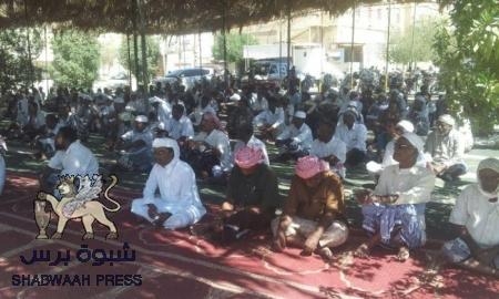 تريم تنفذ وقفة احتجاجية ضد التعينات العسكرية في حضرموت ..