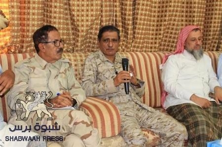 قيادة المنطقة العسكرية الثانية تدرس آليات ‘‘مواجهة الإرهاب‘‘ بساحل حضرموت