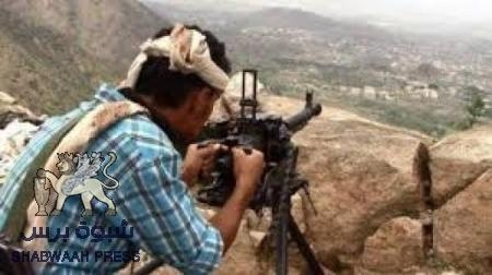 تبادل الاشتباكات بين الجيش الوطني والمليشيات في جبهة كهبوب ‘‘باب المندب‘‘