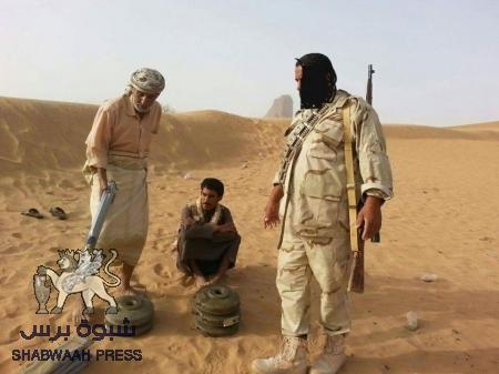 نذر مواجهات عسكرية بين لواء جنوبي وآخر موال لعلي محسن الاحمر ببيحان