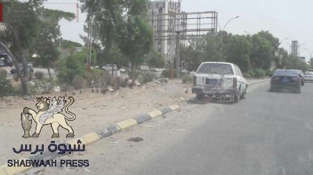 انفجار لغم بطقم عسكري في ‘‘جعولة‘‘ شمال مدينة عدن