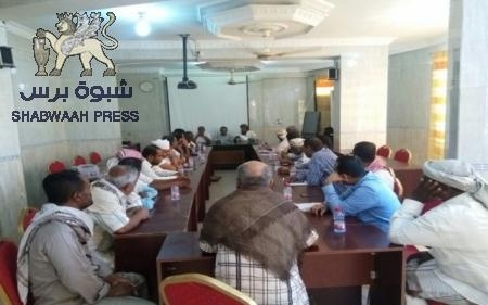 لجنة تصويب مسار مؤتمر حضرموت الجامع تعقد اجتماعاً لها بمشاركة واسعه