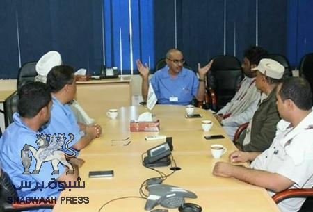 وكيل أول محافظة حضرموت الشيخ عمرو بن حبريش يلتقي قيادات شركة بترومسيلة