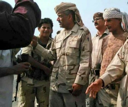 الظهور الأول لقائد معركة ‘‘الرمح الذهبي‘‘ رفقة قيادات جنوبية