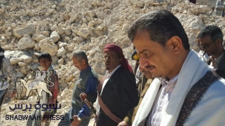 محافظ شبوة احمد لملس يحي ابناء نصاب لتبنيهم محاربة ظاهرة الثأر