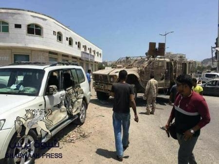 نجم برنامج ‘‘شقدفة‘‘ محسن الخليفي يتعرض لحادث سير في العاصمة عدن