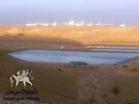 جرائم شركة توتال الفرنسية بتلويث البيئة في هضبة حضرموت (صور)
